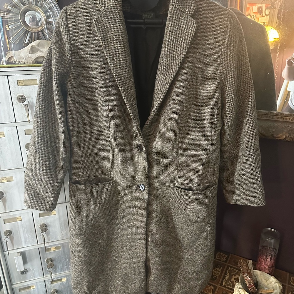 Lauren Ralph Lauren Brown Tweed Jacket